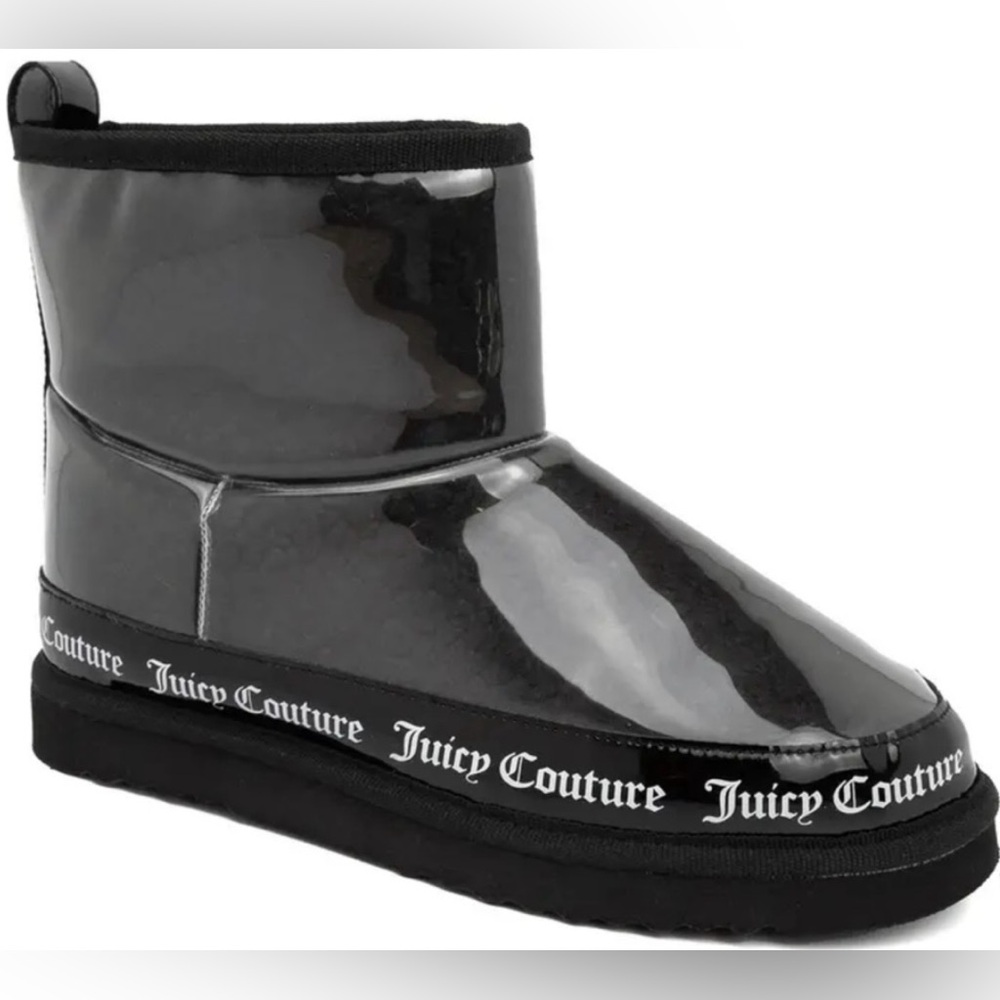 •NEW•Juicy Couture ‘KLASH’ Faux Fur Lined Winter Boots- BLACK